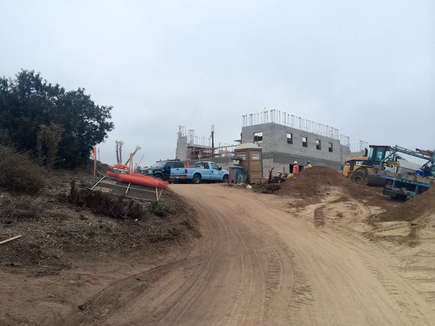 Pritzlaff Conservation Center construction, Driveway