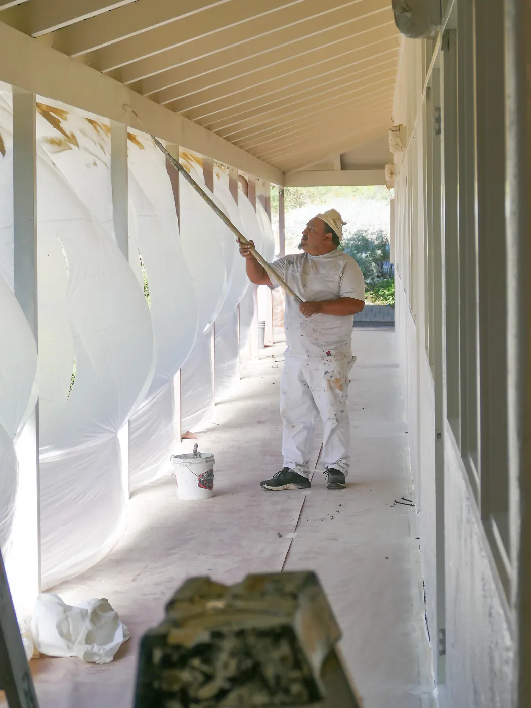 North Wing repainting