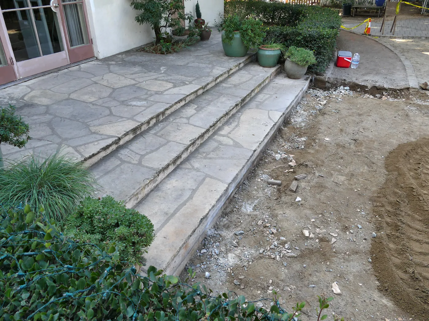 Courtyard renovation