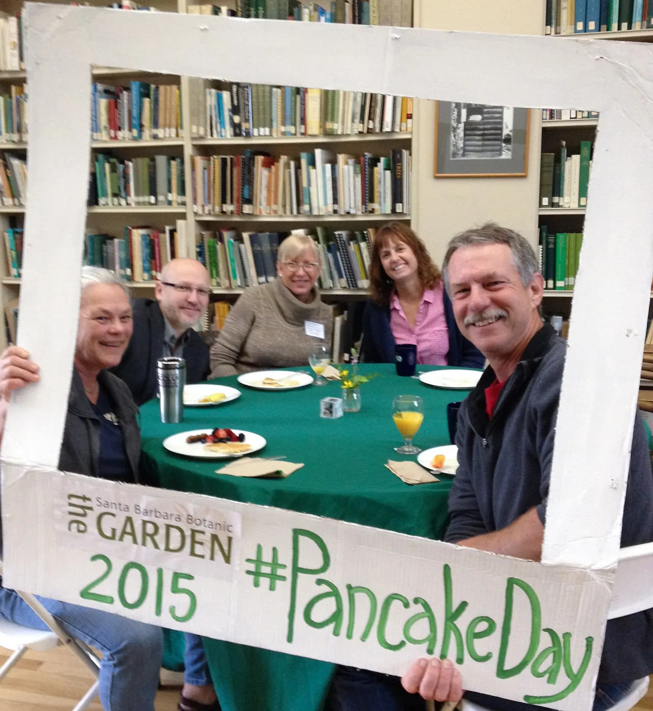 Pancake Day for volunteers 2015