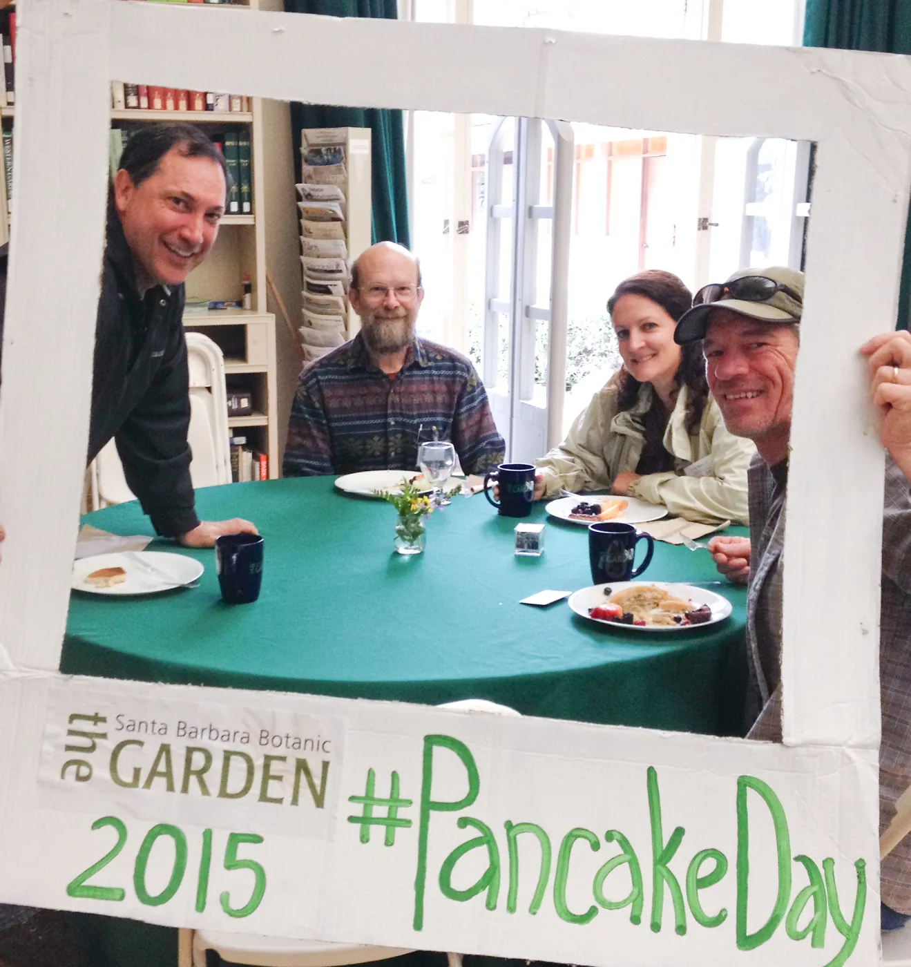 Pancake Day for volunteers 2015