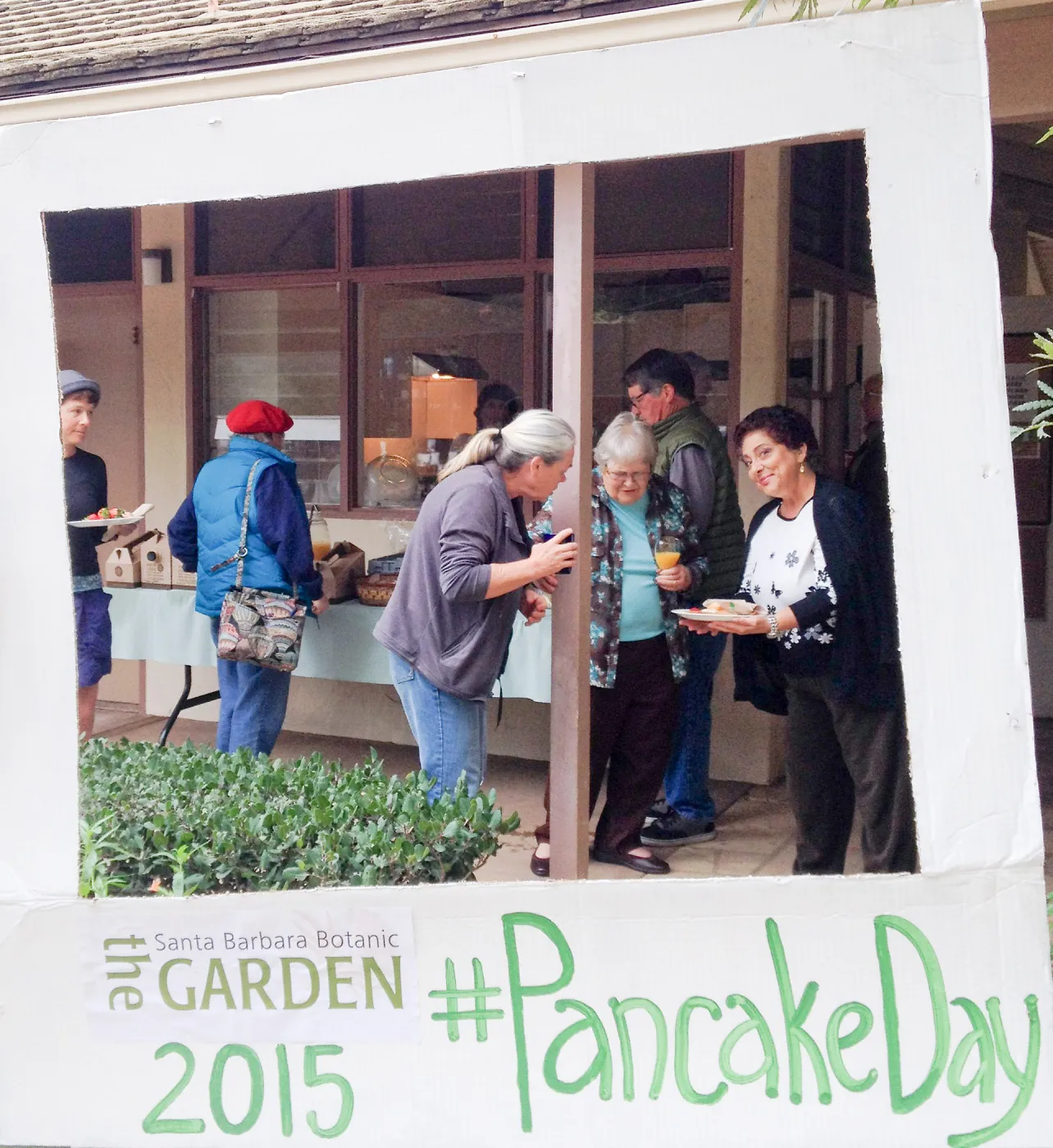 Pancake Day for volunteers 2015