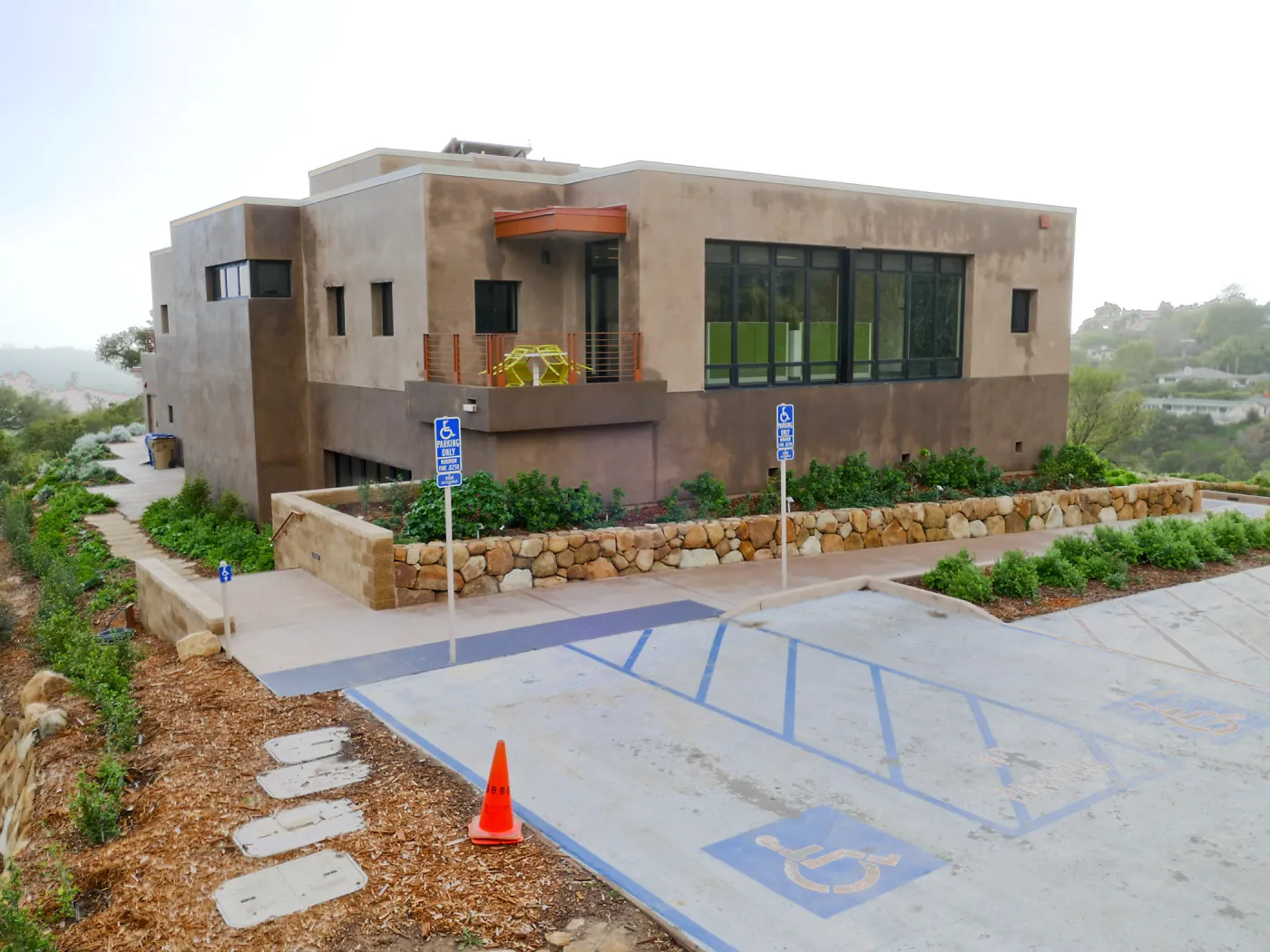 Pritzlaff Conservation Center exterior looking southwest