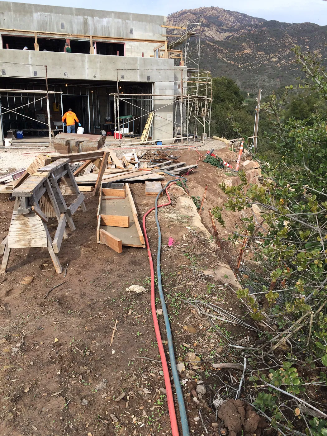 Construction of Pritzlaff Conservation Center