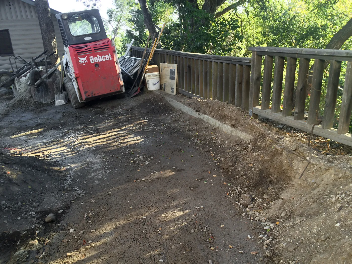 New path to Cottage and Water Wise Home Garden