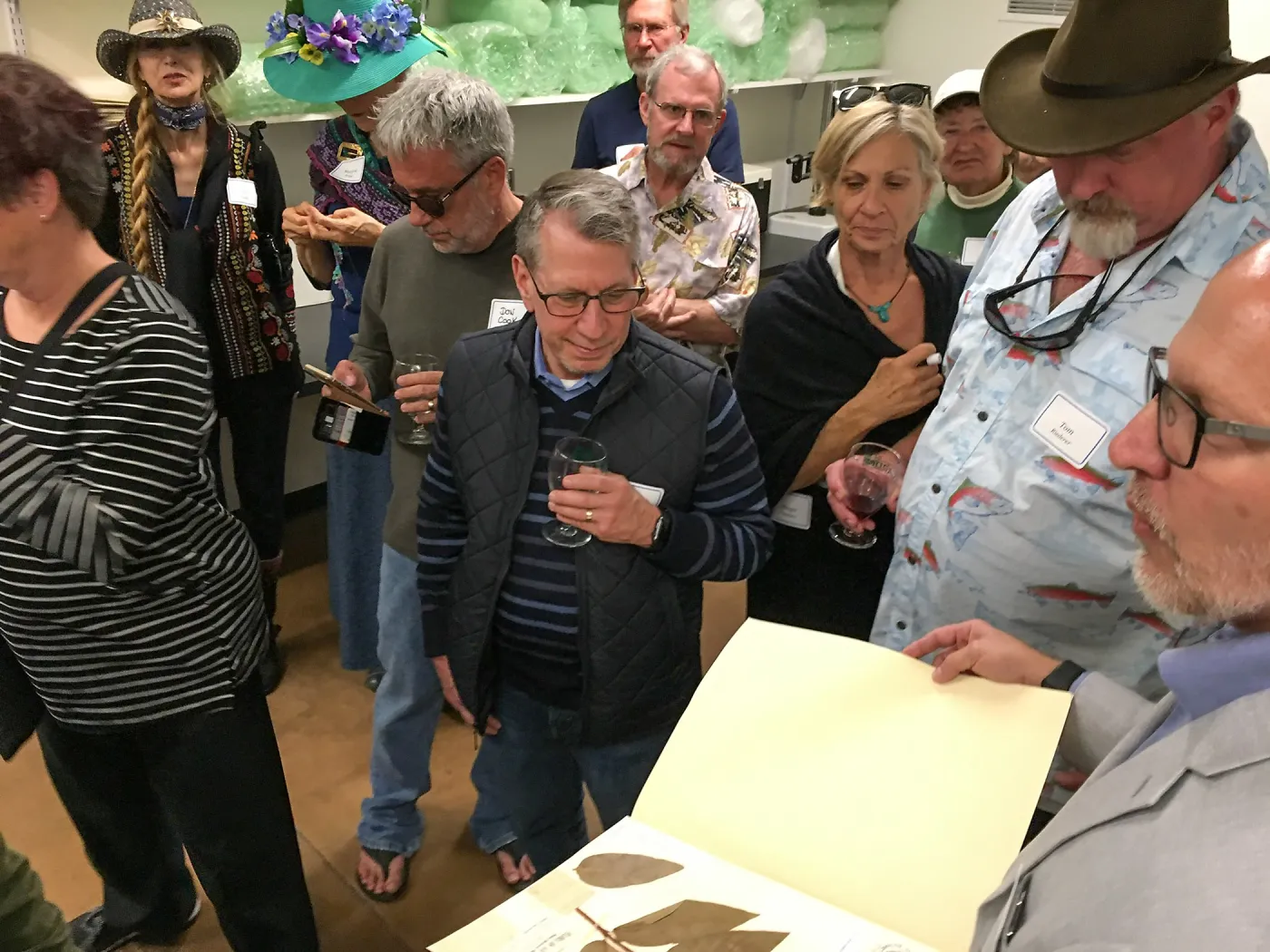 Members Picnic 2017, Herbarium tour with Steve Windhager
