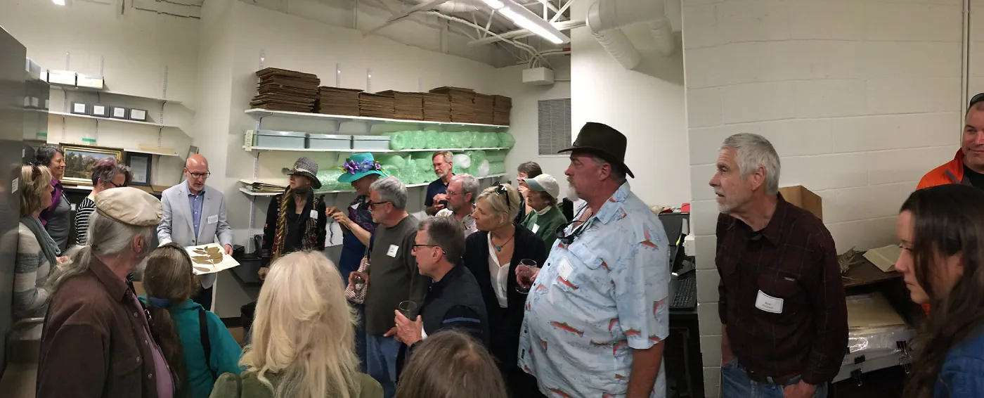 Members Picnic 2017, Herbarium tour with Steve Windhager
