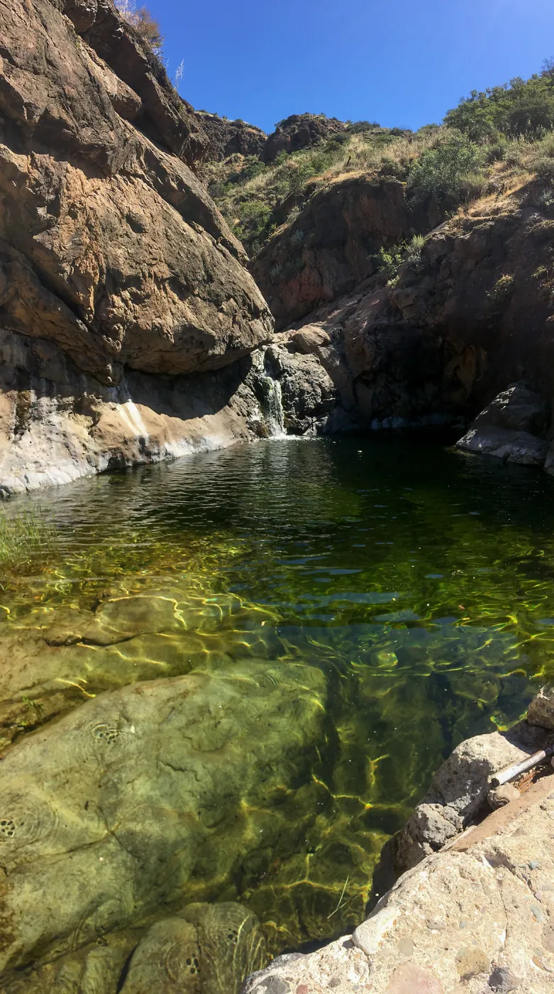 Santa Cruz Island Trip, La Cascada