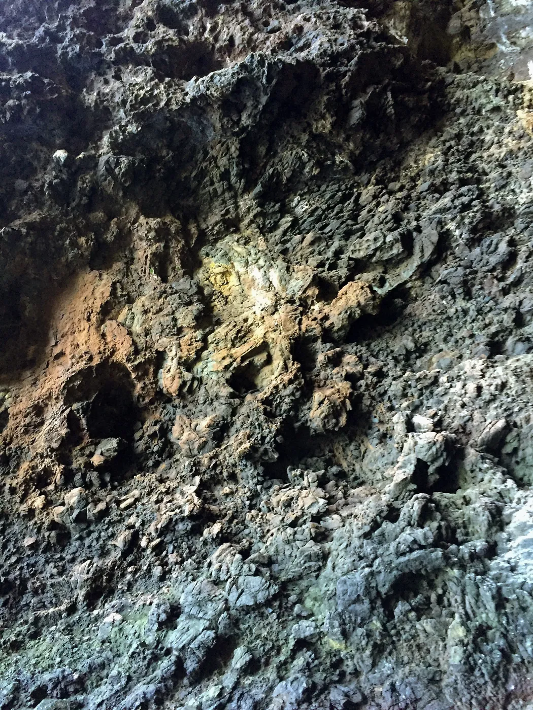 Santa Rosa Island Trip, Painted Cave on Santa Cruz Island from boat