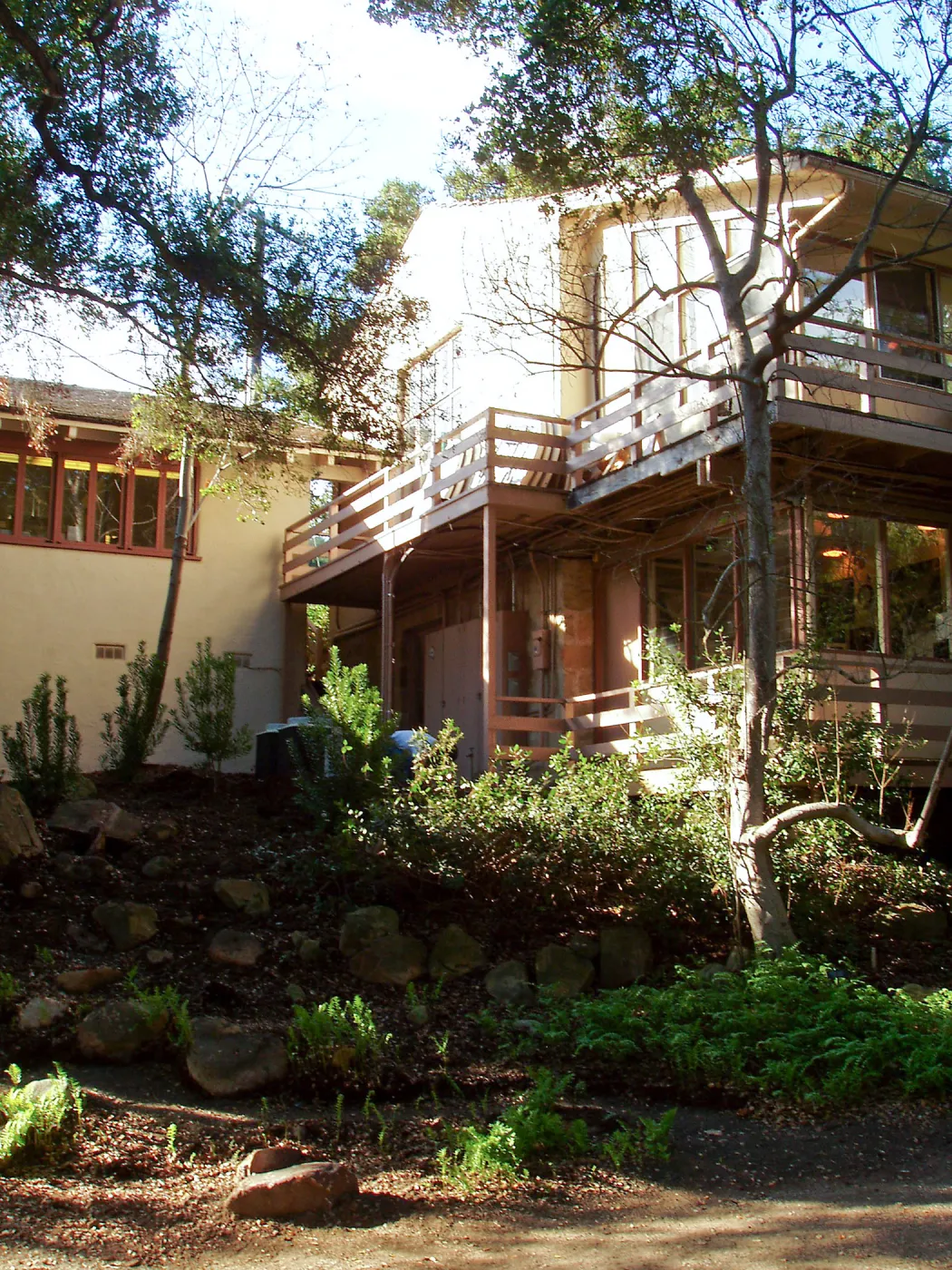 Blaksley Library, southeast corner