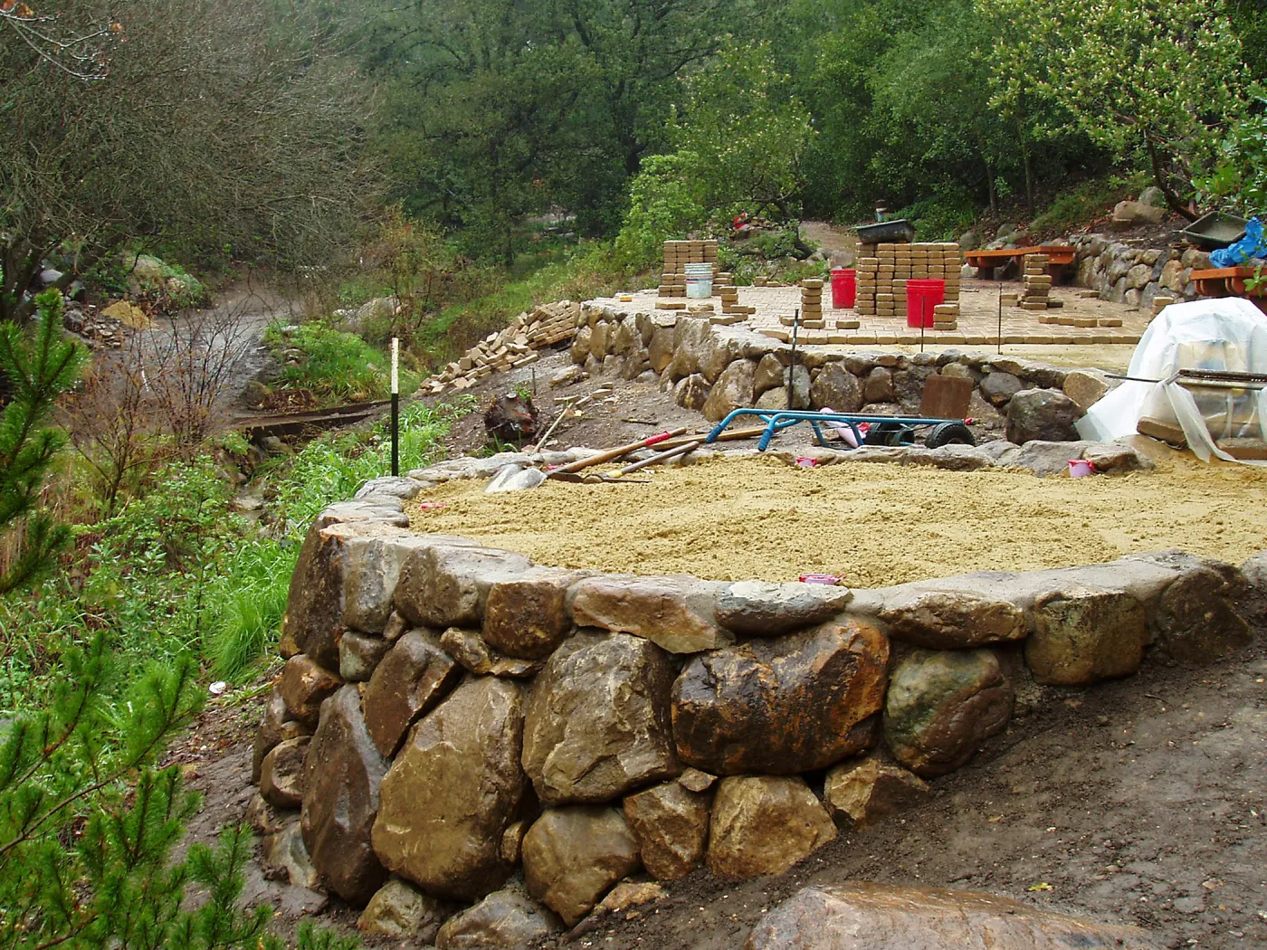 Discovery Garden construction