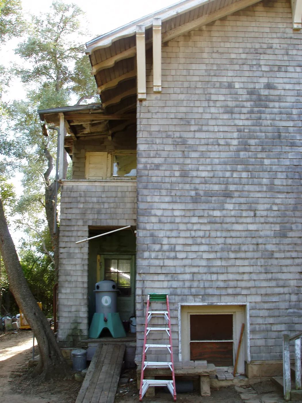 North west corner of Gane House