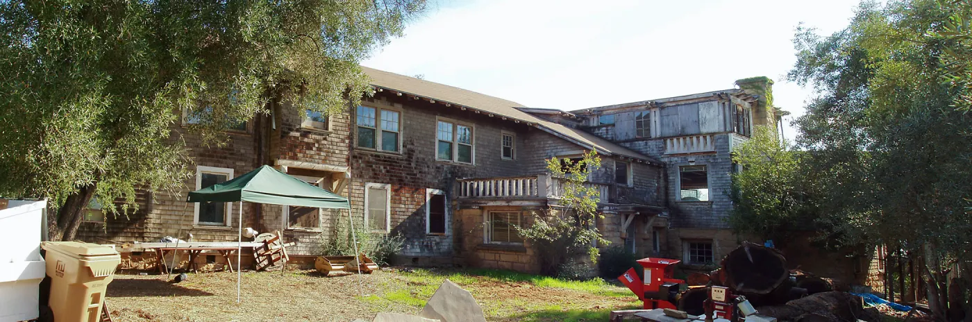 north west side of Gane house