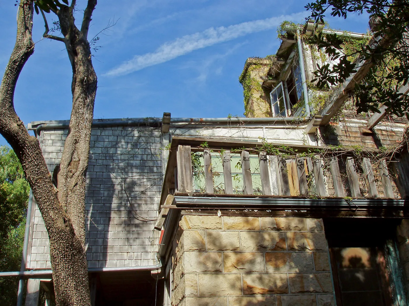 Gane House southwest corner
