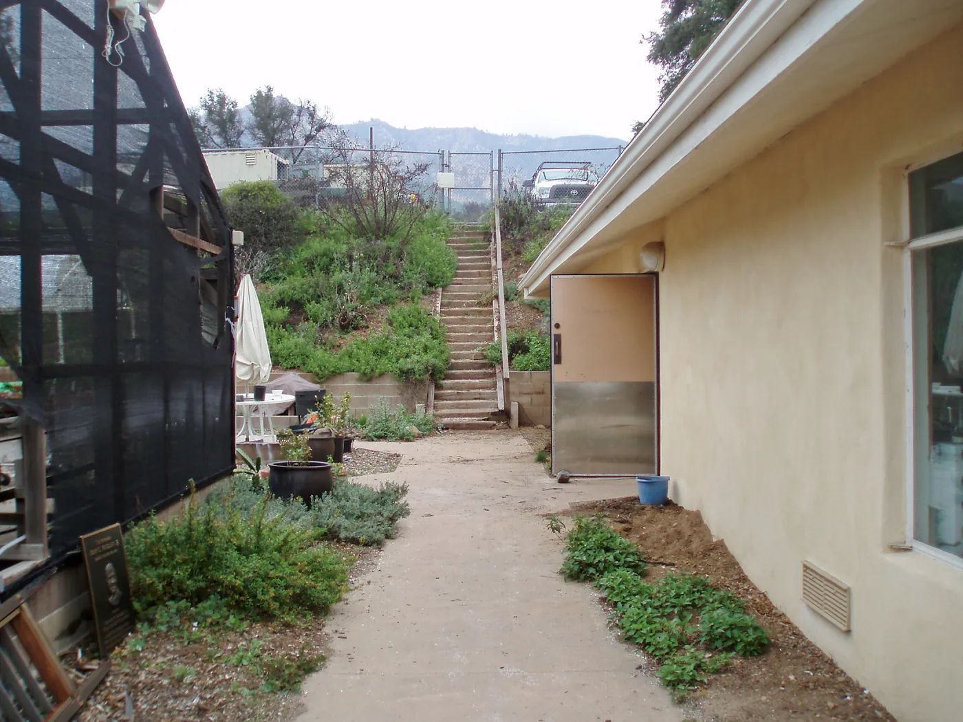 Nursery and Horticulture Unit looking north