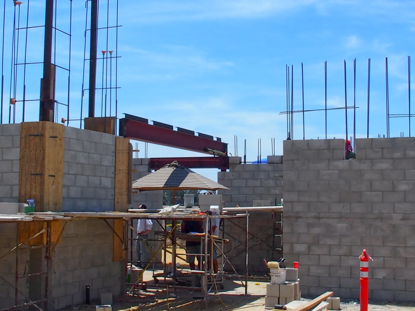 Pritzlaff Conservation Center construction
