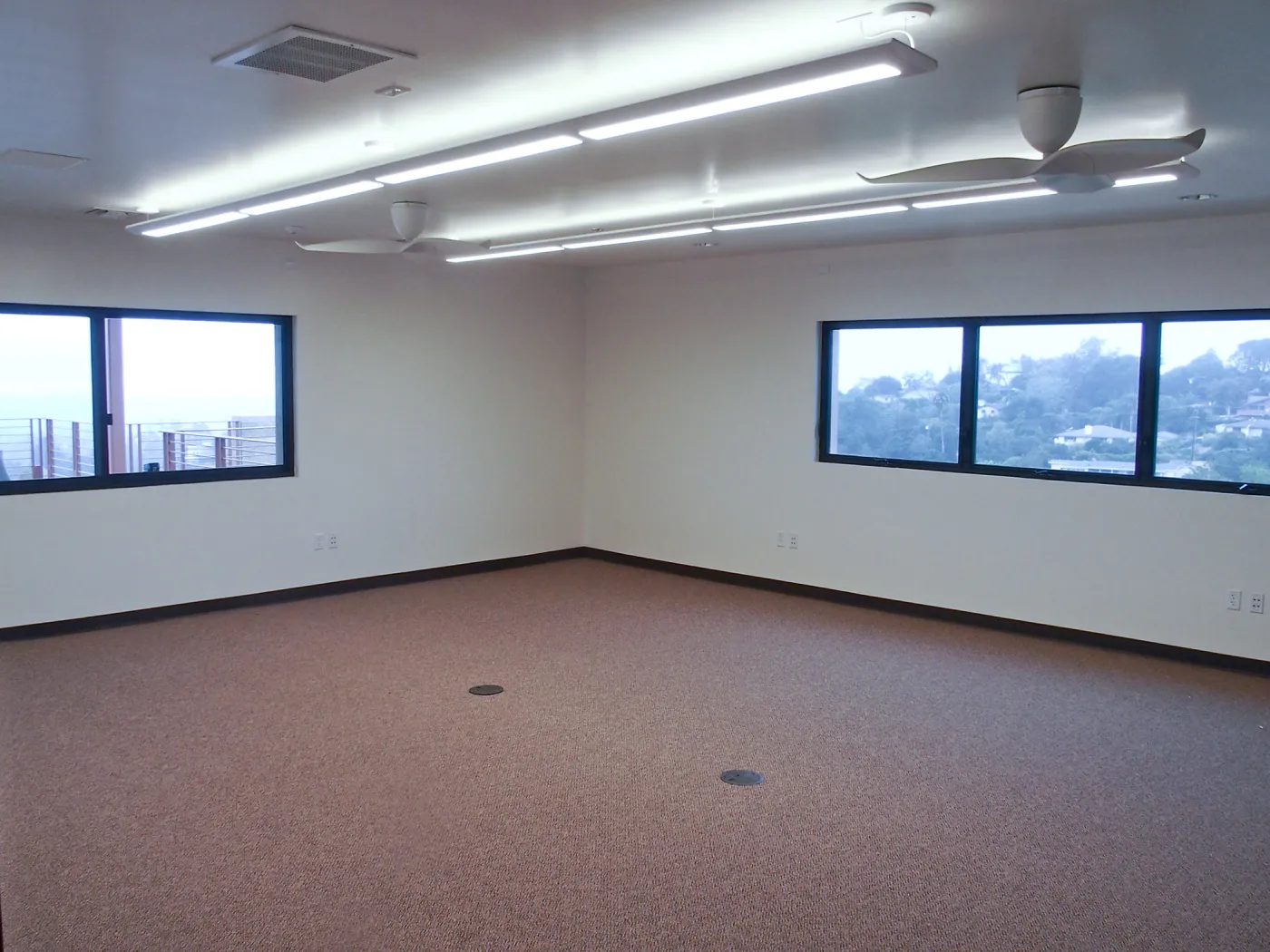 Pritzlaff Conservation Center Construction, looking southwest across Conference/Training area