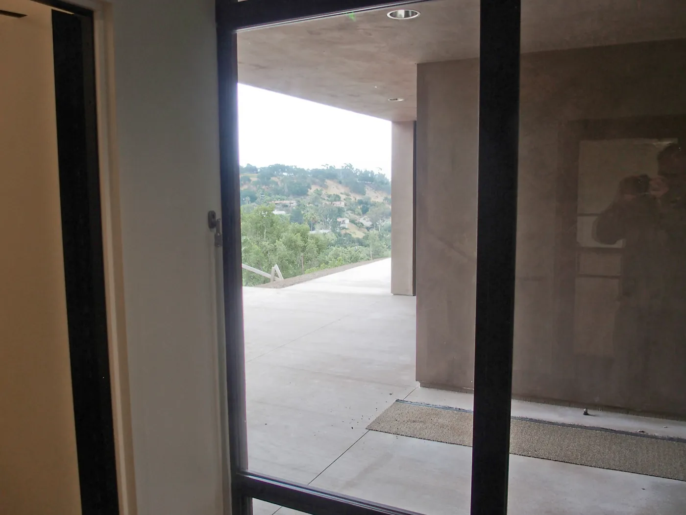 Pritzlaff Conservation Center construction, east entrance