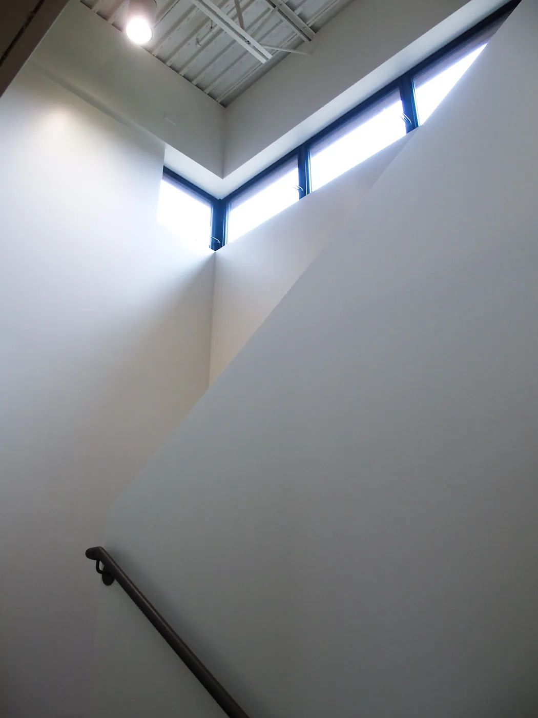 Pritzlaff Conservation Center construction, upper stairwell