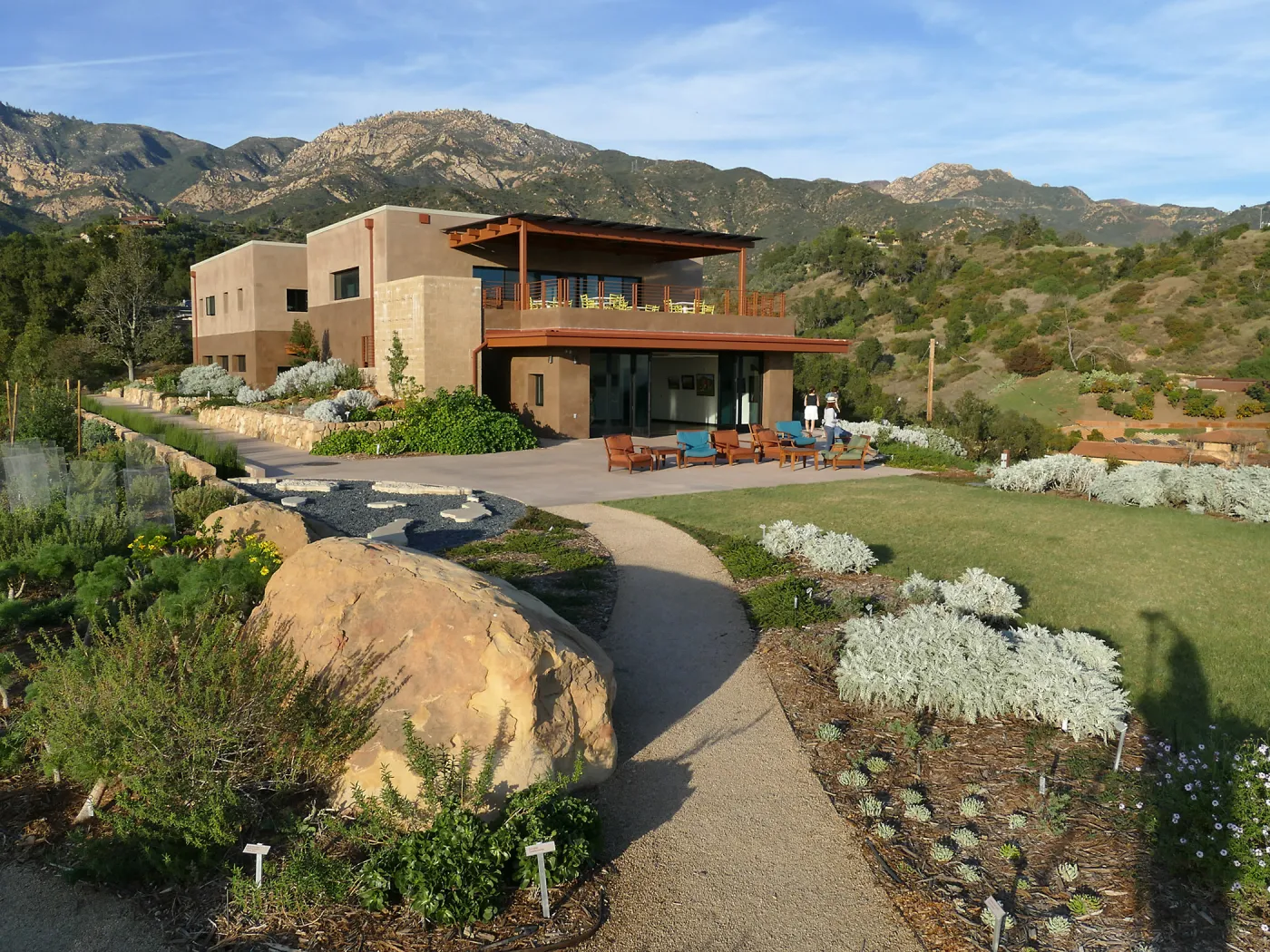 Island View Garden and Pritzlaff Conservation Center looking north