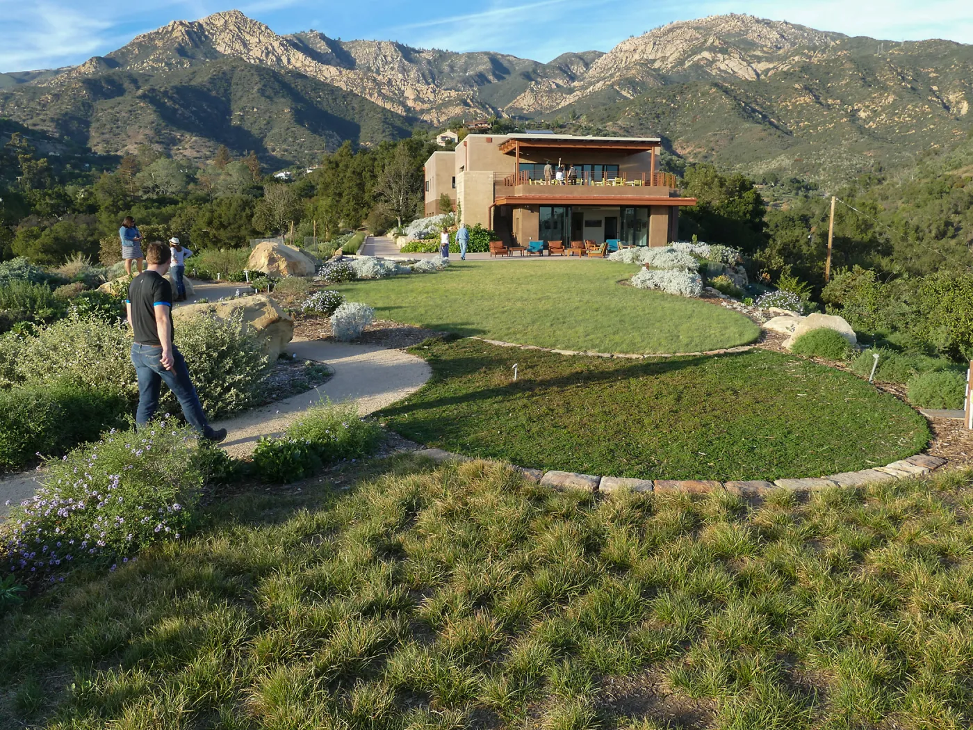Island View Garden and Pritzlaff Conservation Center looking north