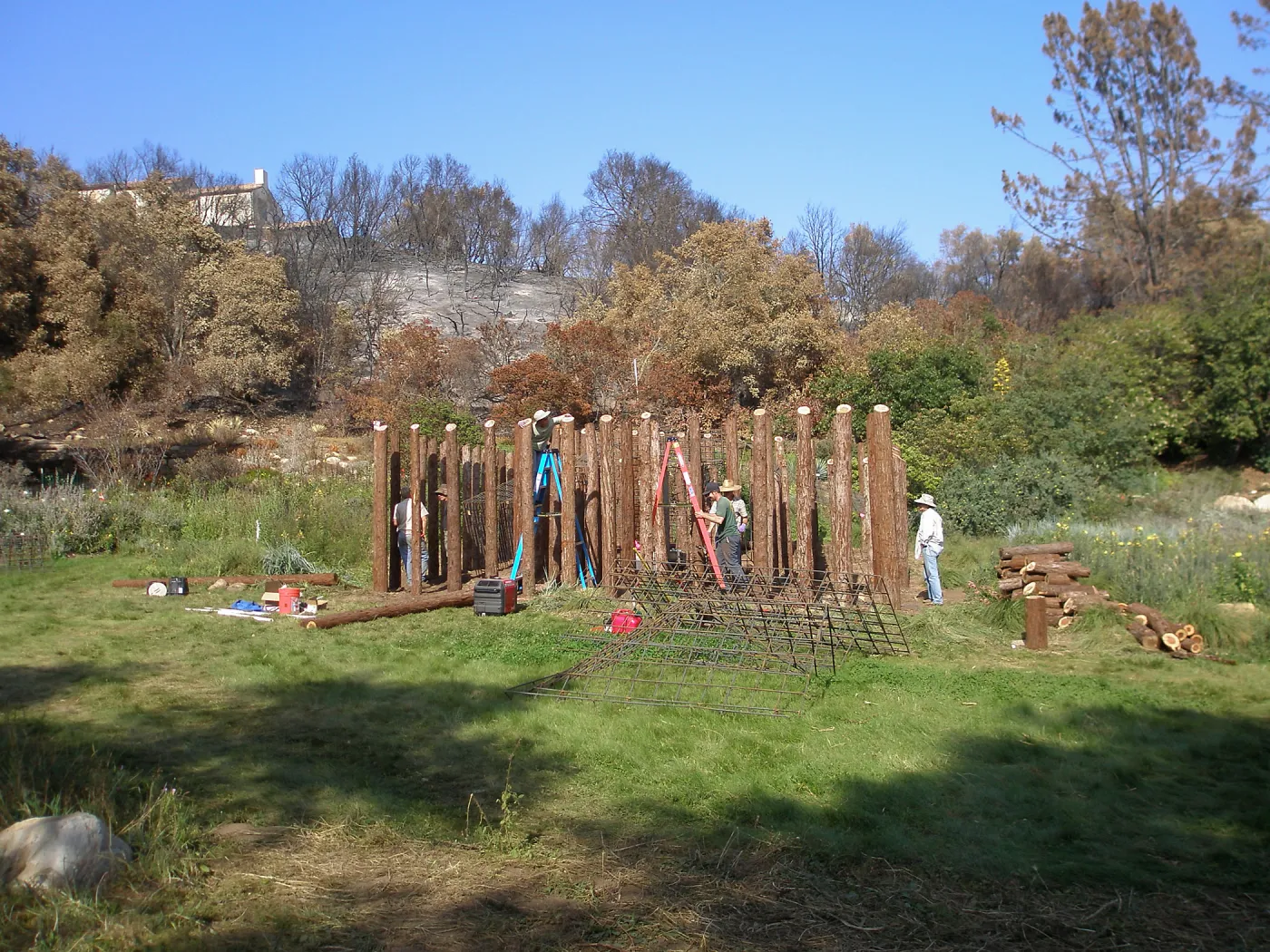 Herb Parker's â€˜Haven' labyrinth installation