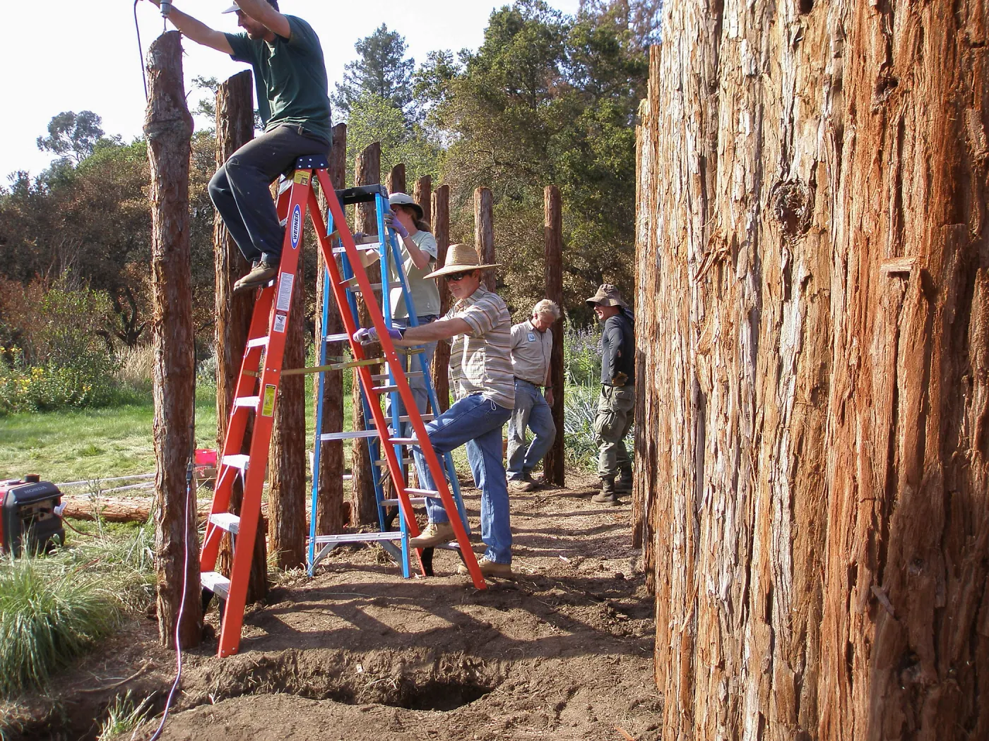 Herb Parker's â€˜Haven' labyrinth installation