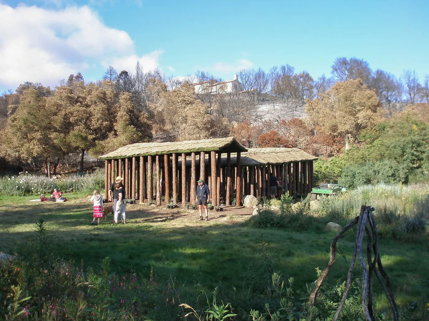 Herb Parker's â€˜Haven' labyrinth installation