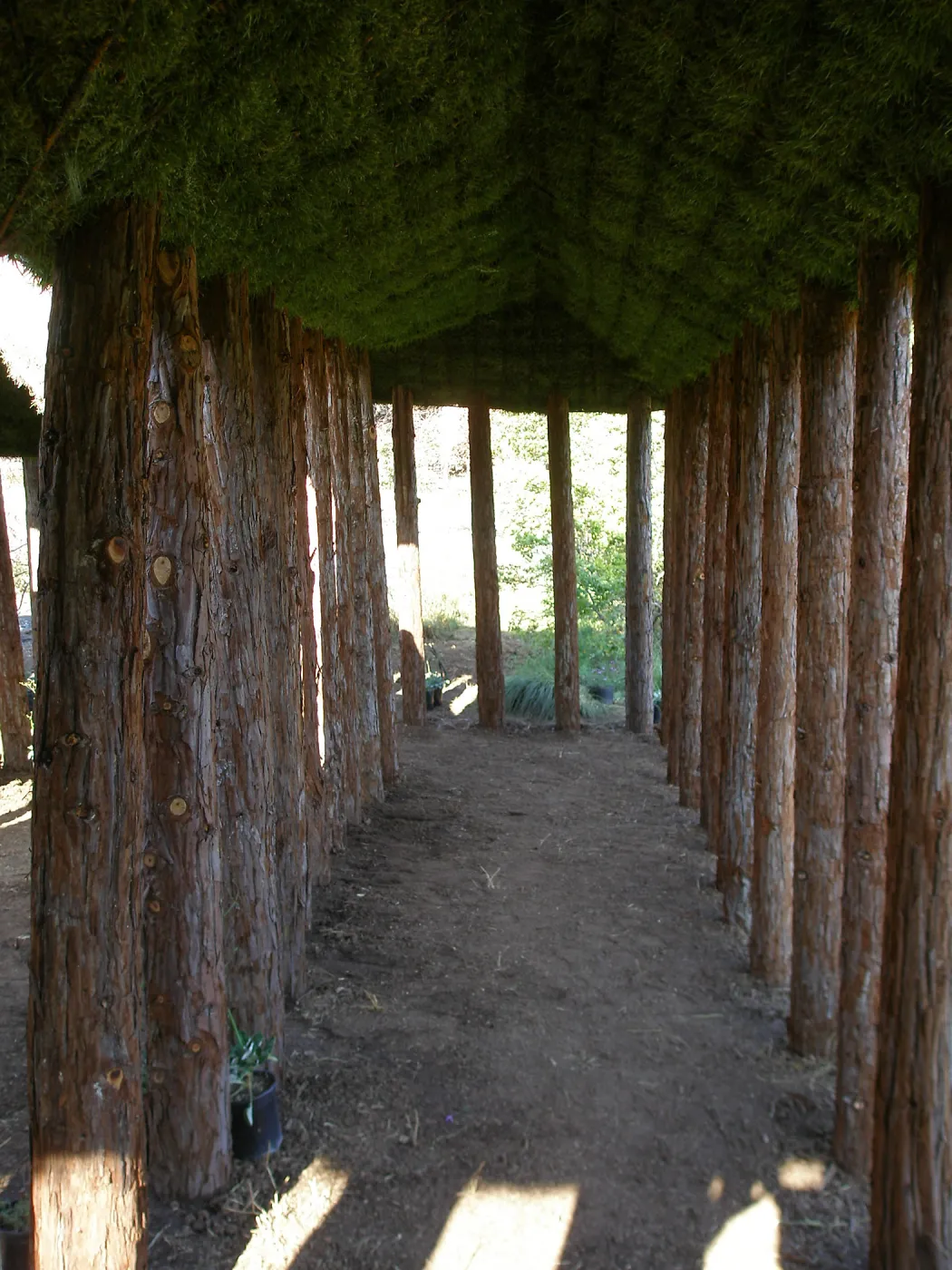 Herb Parker's â€˜Haven' labyrinth installation