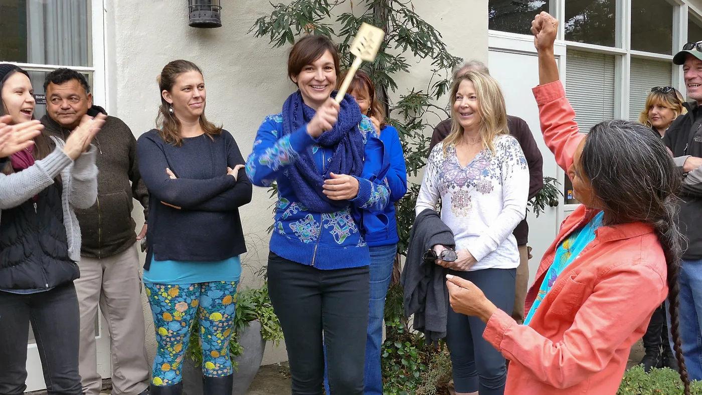 Pancake Day 2018, Golden Spatula Award is presented to the winning team