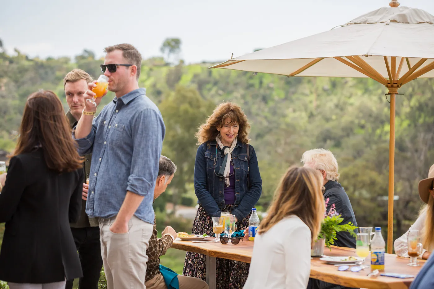 2018 Santa Barbara Beer Garden Event Brew Brunch, Island View Garden