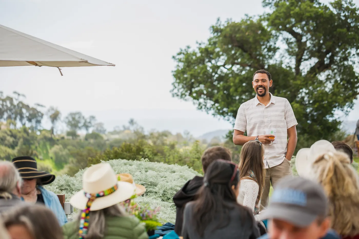2018 Santa Barbara Beer Garden Event Brew Brunch, Island View Garden