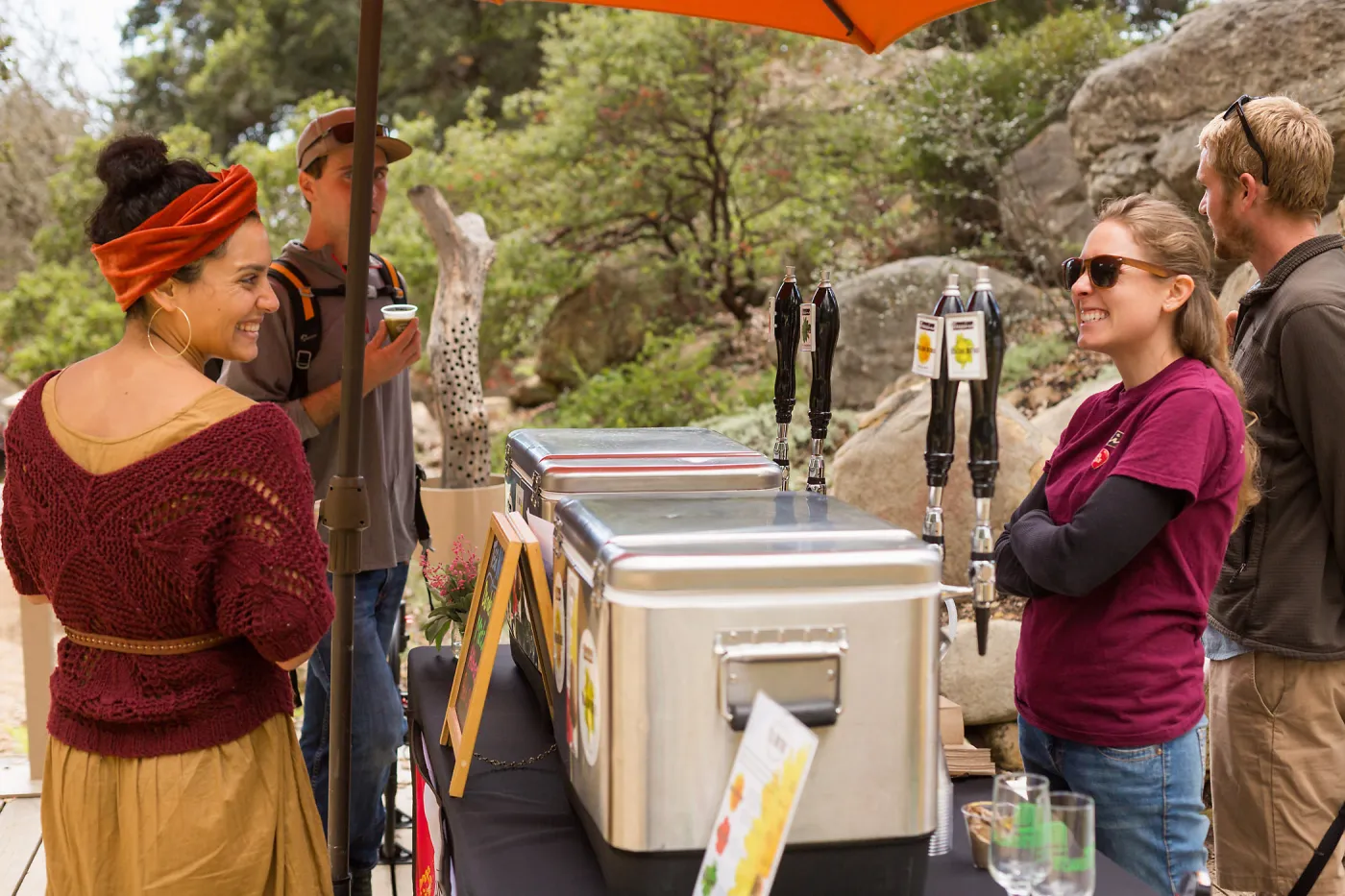2018 Santa Barbara Beer Garden Event, Teeccino Brewing Co.