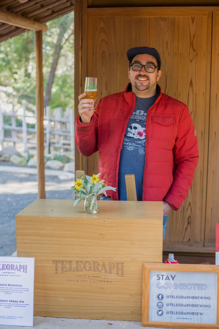 2018 Santa Barbara Beer Garden Event, Telegraph Brewing Company, Teahouse