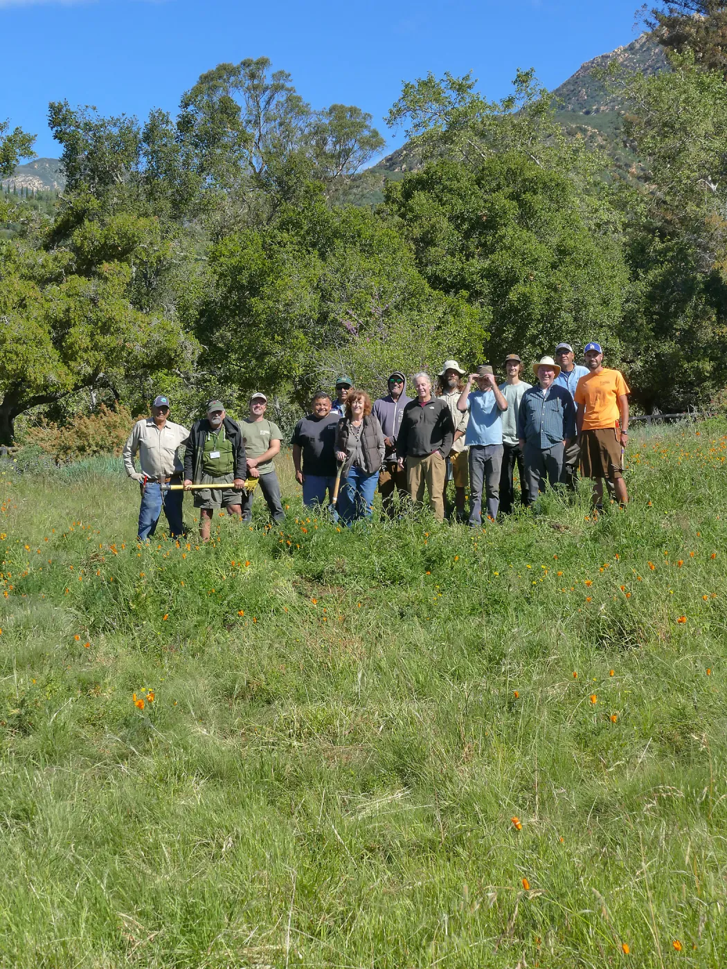 Horticulture staff portrait in the Meadow