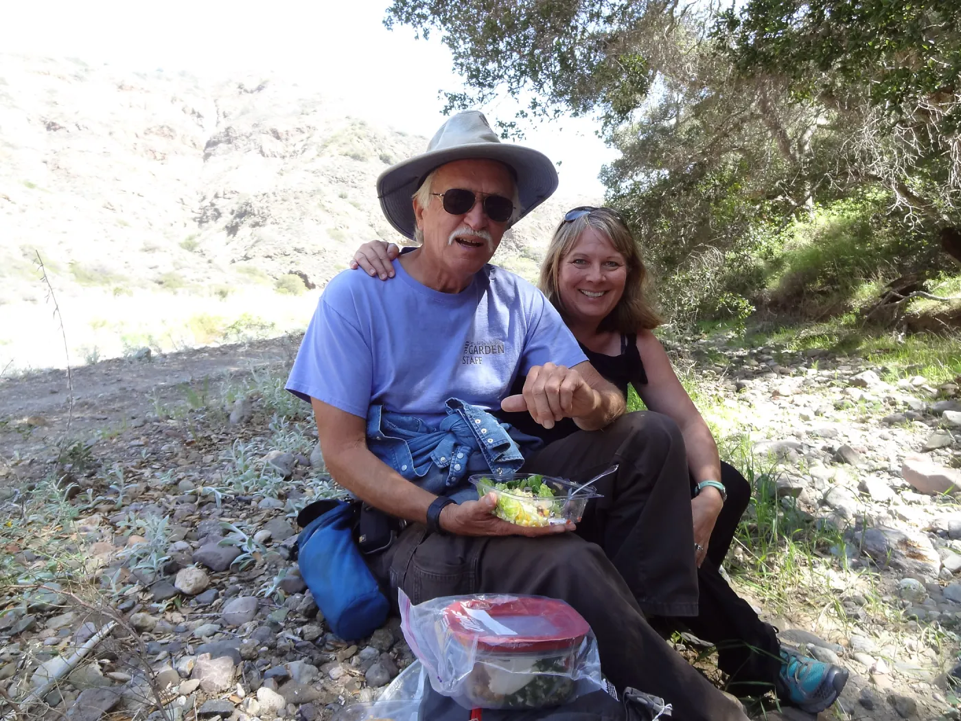 SBBG Staff field trip to Santa Cruz Island, Steve Junak, Tricia Wardlaw