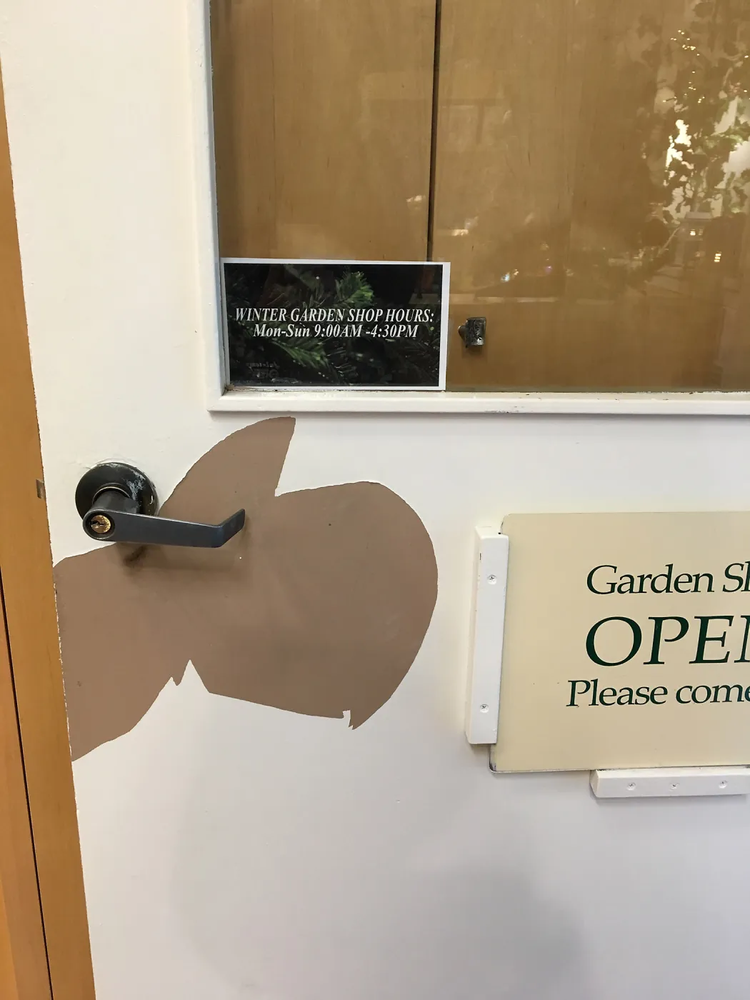 Peeling paint after west side paint project completed