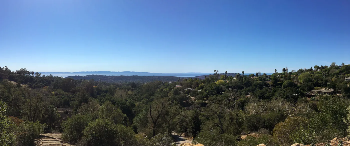 Panorama from Island View Garden