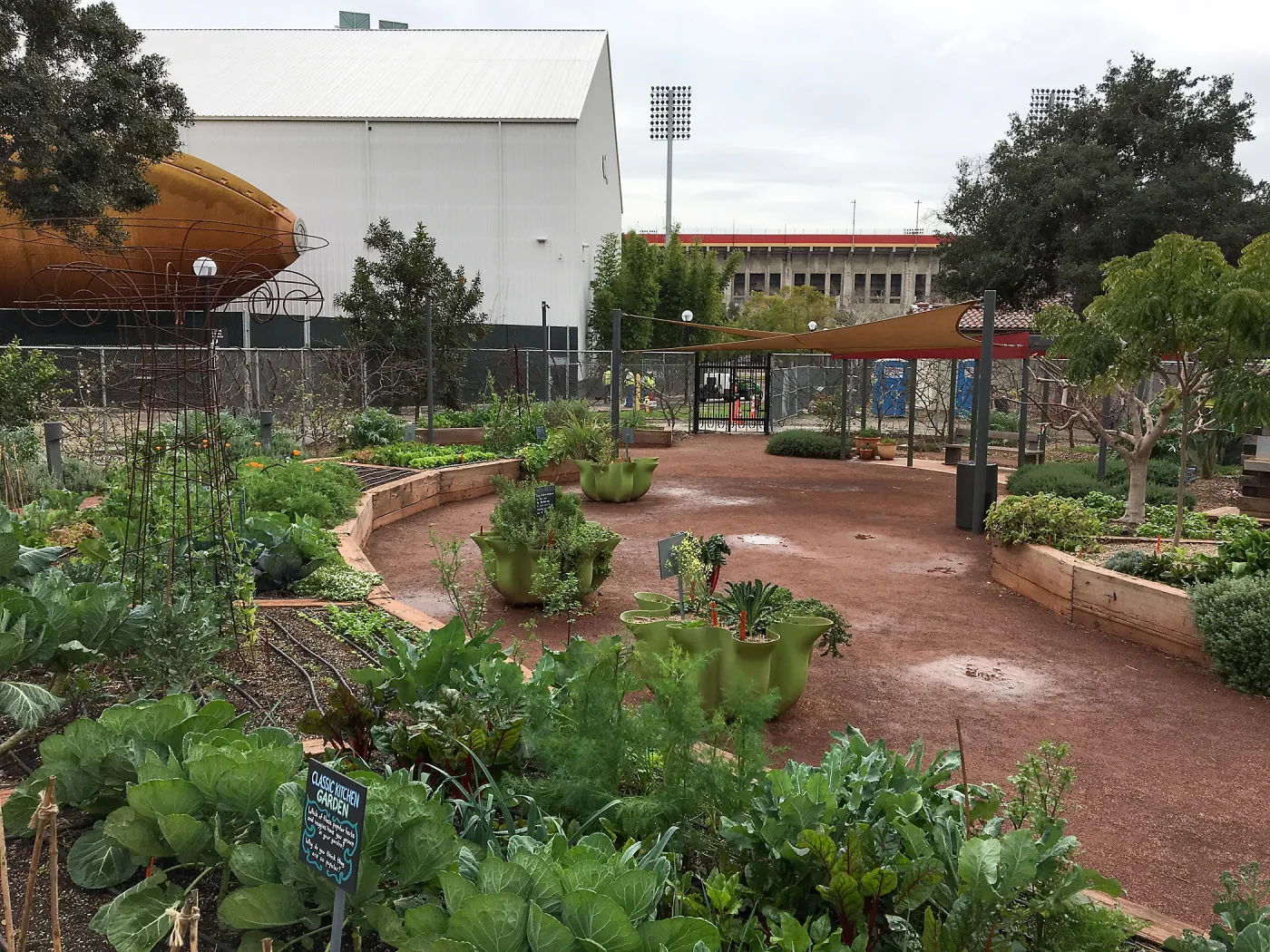Urban Nature Garden at the Natural History Museum of Los Angeles
