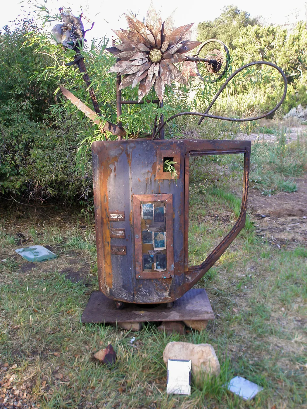 Gane House Votive, Art from the Ashes