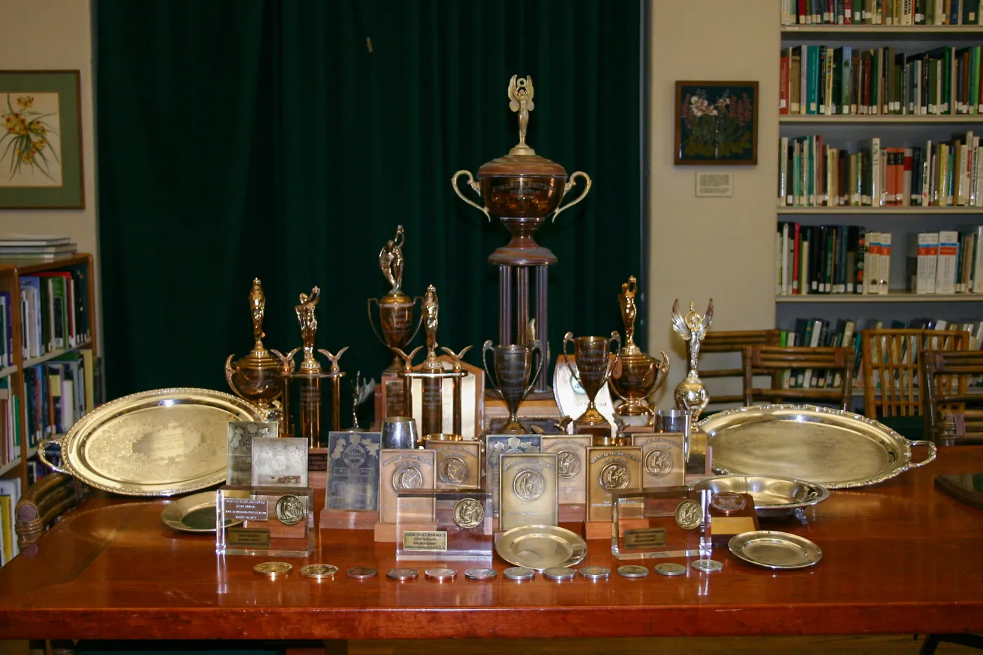 Trophy collection