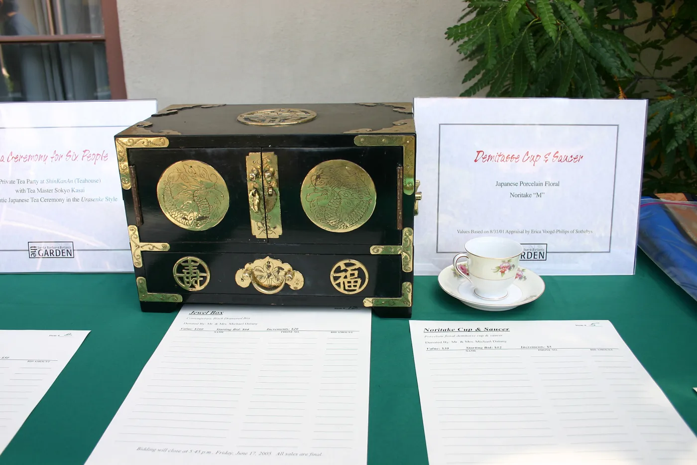 Japanese-style Summer Solstice Celebration to benefit ShinKanAn Teahouse, auction items