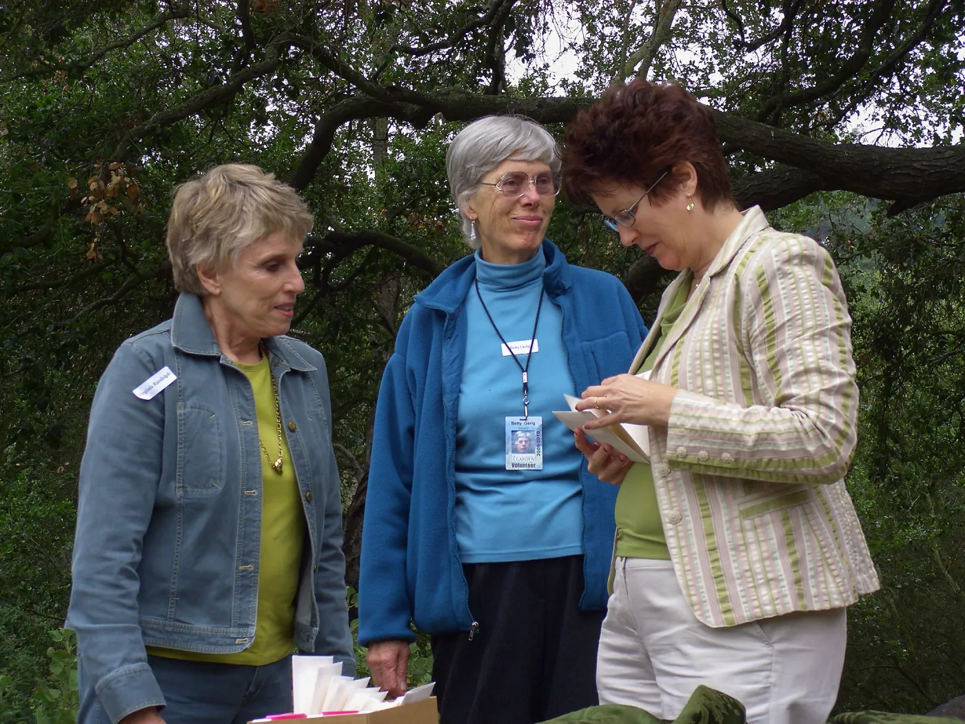 Virginia Randolph, Betty Gerig, Volunteer Luncheon, 2009