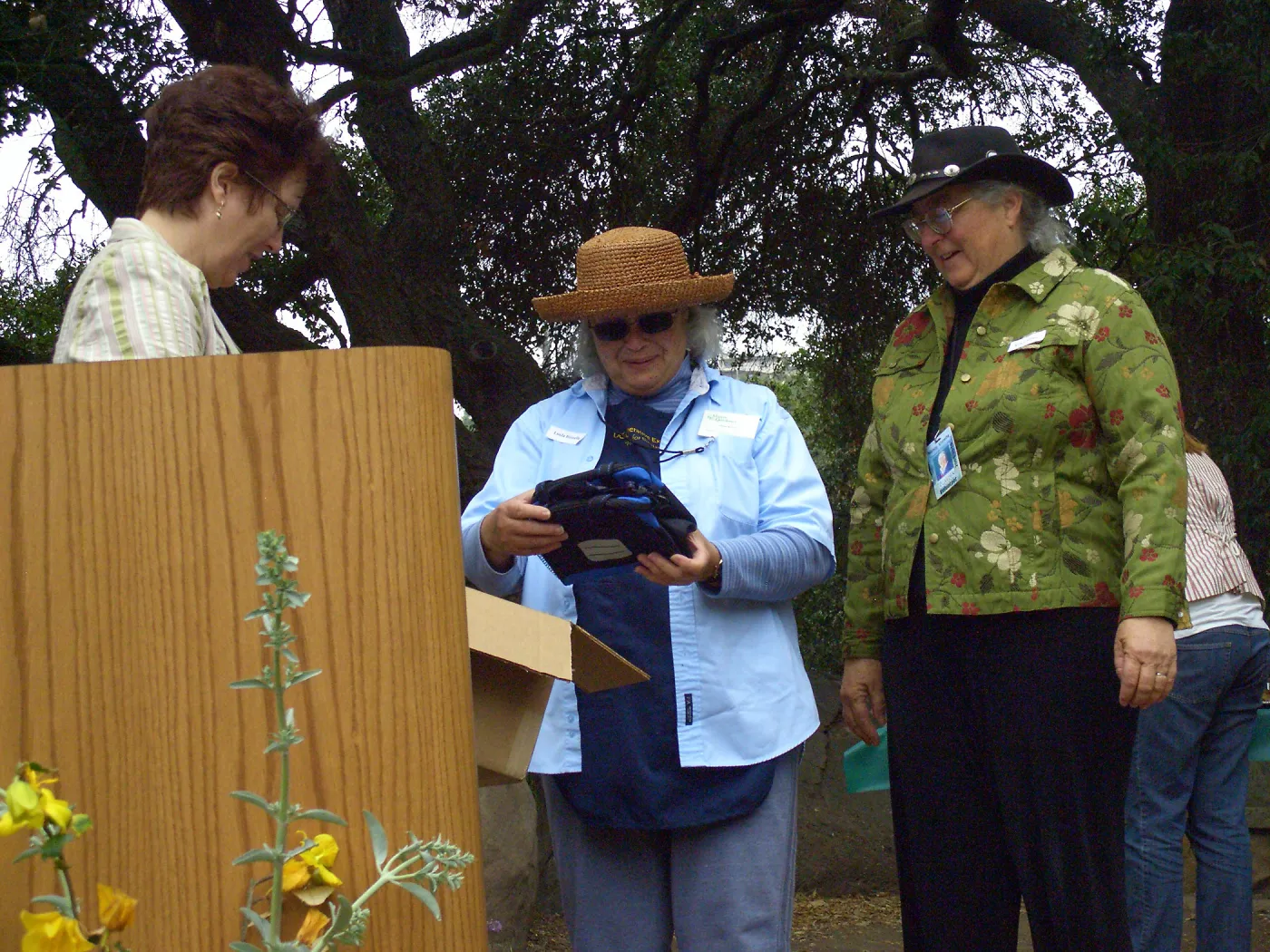 Linda Bizzelle, Nancy Vivrette, Volunteer Luncheon, 2009