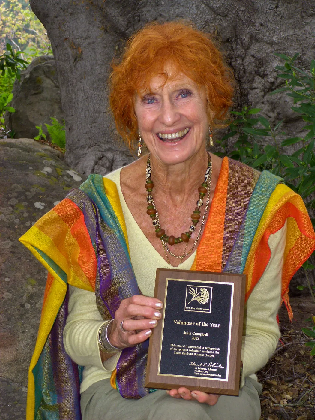 Volunteer of the Year Julie Campbell
