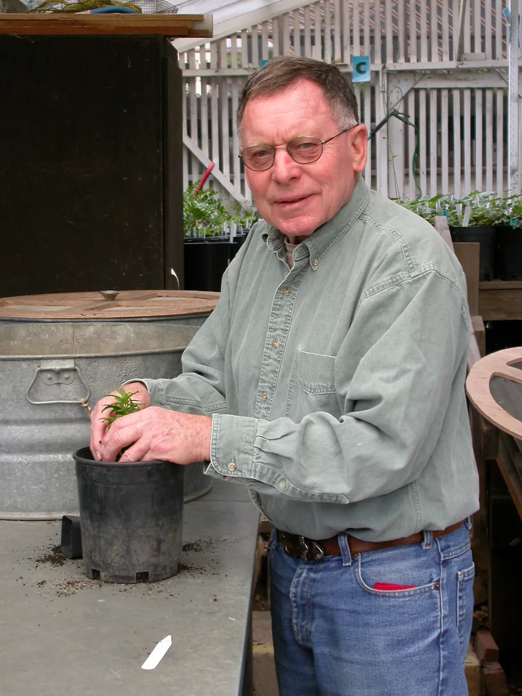 Brother William Brown at work