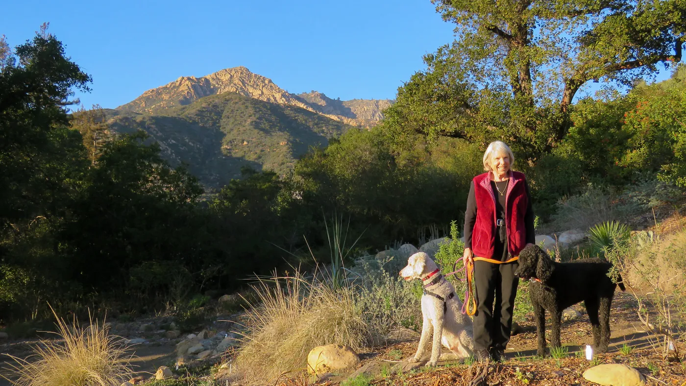 Patti Jacquemain on the Porter Trail