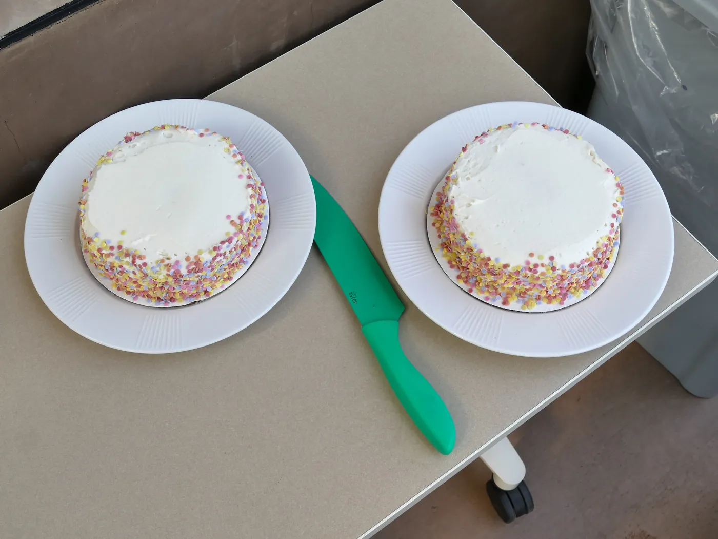 Cakes, farewell celebration for Katelin Rabuck