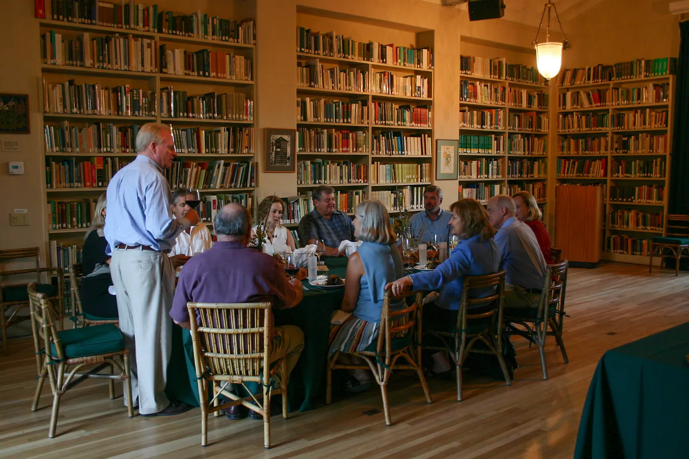 The Progressive Garden, a progressive dinner hosted by Ann and Fife Symington