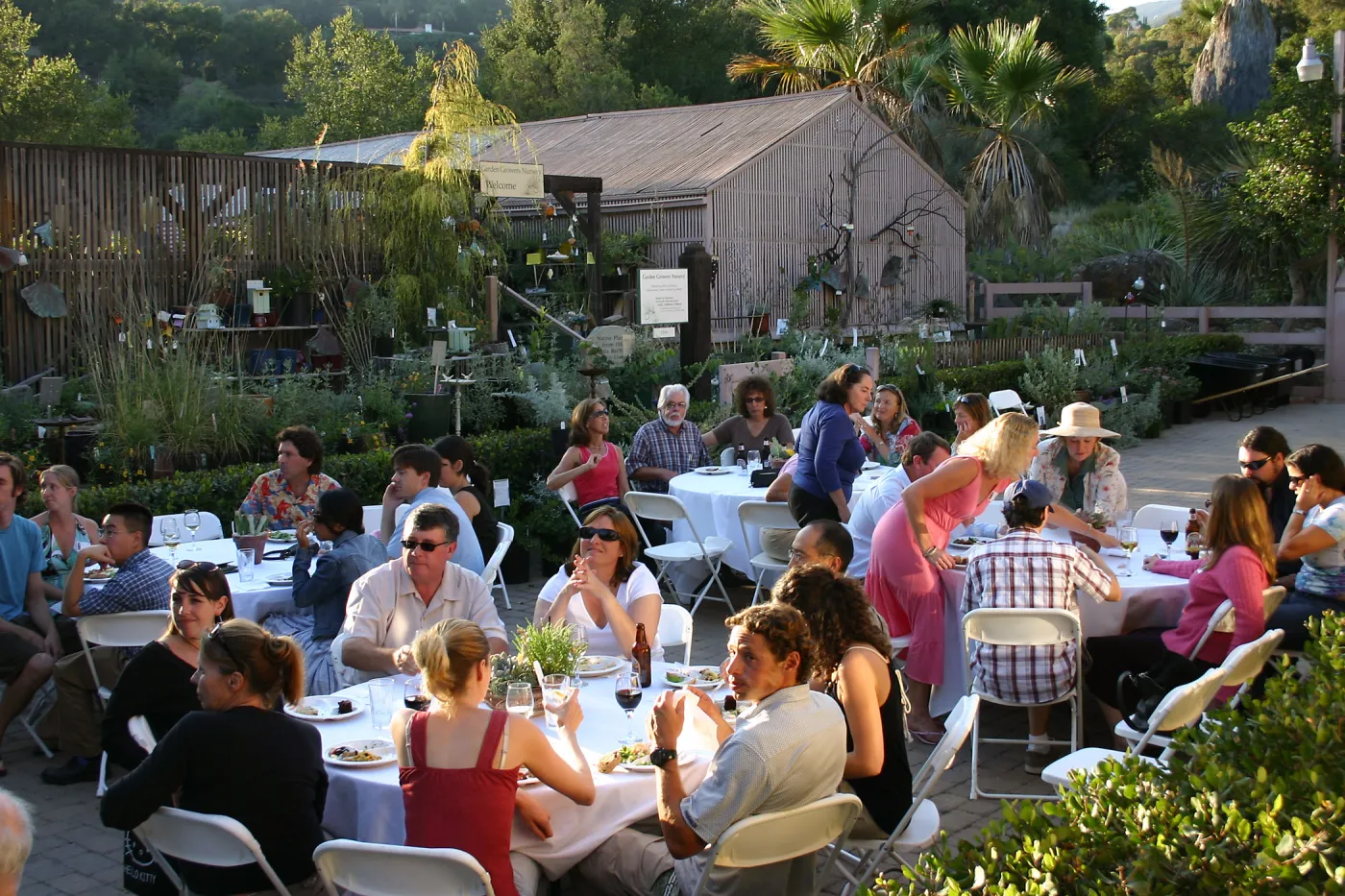 The Progressive Garden, a progressive dinner hosted by Ann and Fife Symington